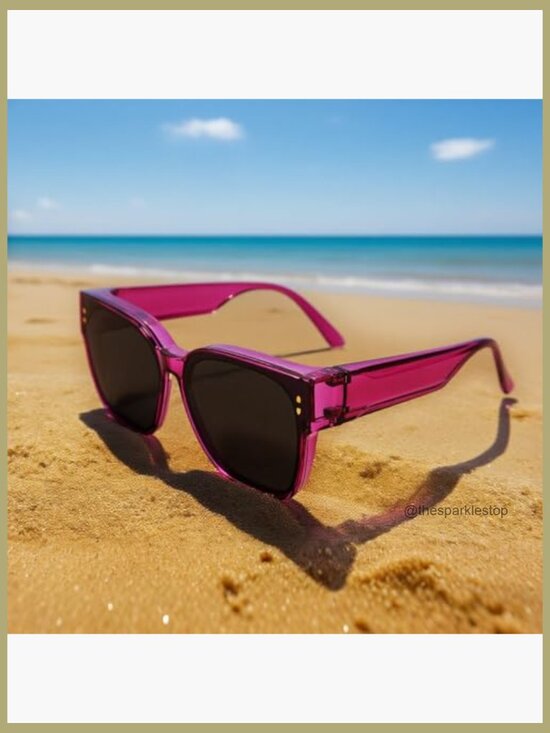 Oversized Fit Over Glasses Polarized Sunglasses, UV400 Protection main image 5